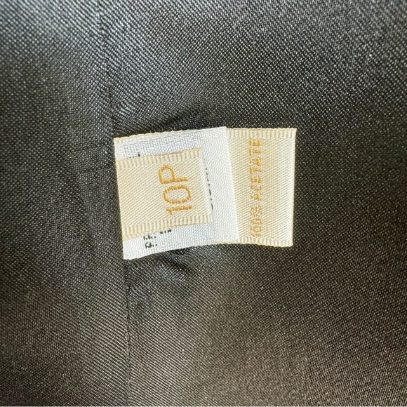 Fleurette Loro Piana Black City Classic Wool Coat / Trench Size 10P - Picture 7 of 14